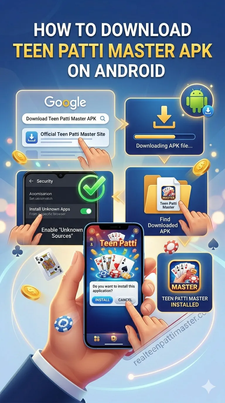 Teen Patti Master APK installation guide preview