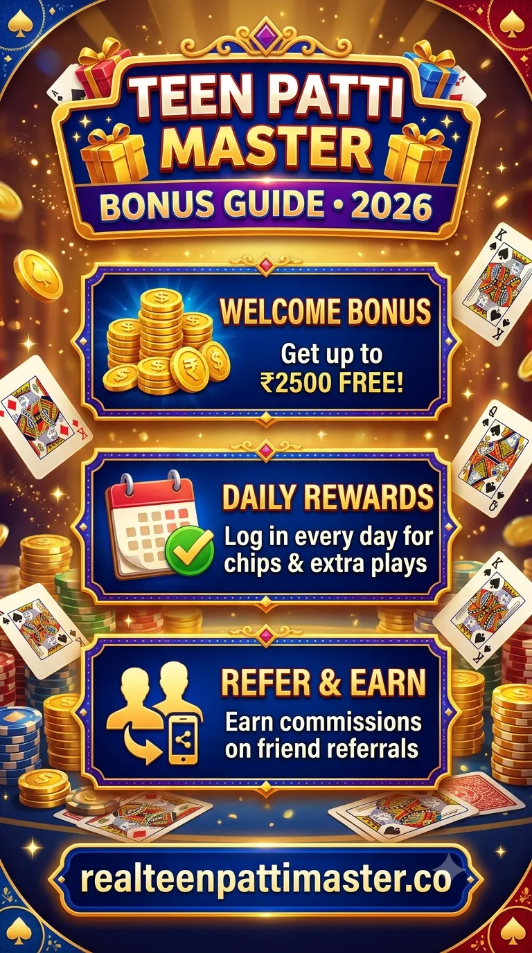 Teen Patti Master Bonus