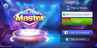 Teen Patti Master Bonus Screen